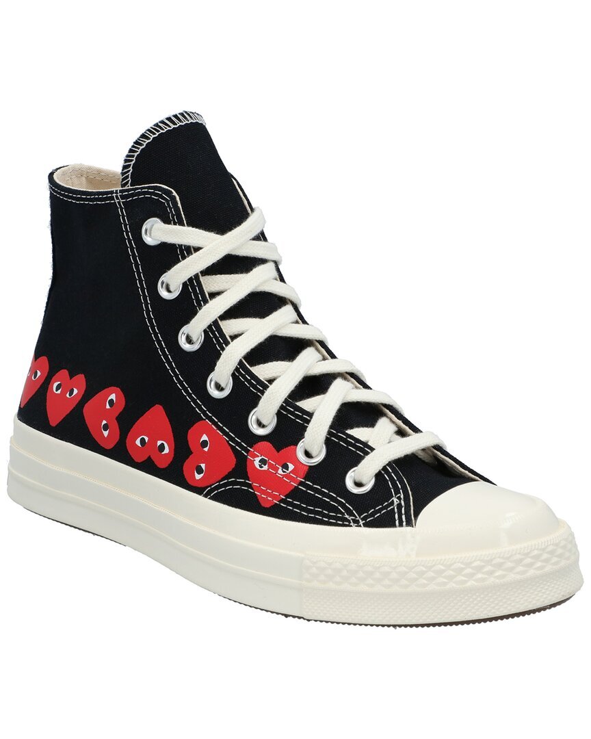 Женские кроссовки Converse X Comme Des Garcons Play Hi Top с высоким берцем
