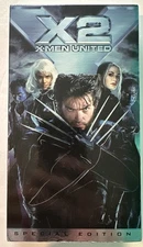  X2 (X-Men 2) VHS - Hugh Jackman - Tested+