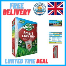 Smart Grass Lawn Seed, 1 kg, Aqua Gel Coated for Quick Growth 17.99 per kilo