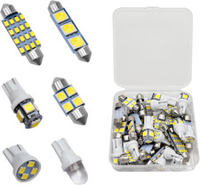 42 PCS LED Interior Car Lights, Super Bright White Interior Bulb Set for Vehicle