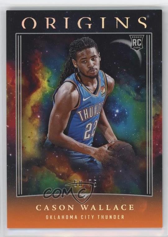 2023-24 Panini Origins Orange 58/75 Cason Wallace #88 Rookie RC 11qd