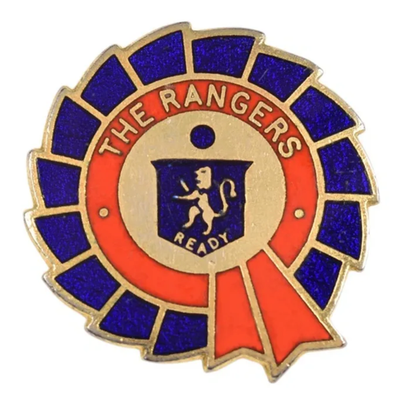 Pin's The Rangers Glasgow Football Club - Badge émaillé - Occasion