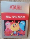 Atari 2600 Boxed Video Game Cartridge - Ms. Pac-Man - CIB Complete Working!