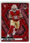 2025 Panini Mosaic Football Red Scope Mykel Williams #307