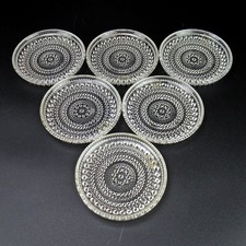 6x Arabia / Iittala Glas Untersetzer Serie Ta...