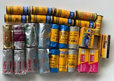 Lot of 26 Rolls of 120 Film Assorted Brands Expired