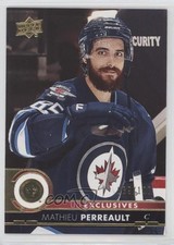 2017-18 Upper Deck Exclusives 89/100 Mathieu Perreault #197 0om6