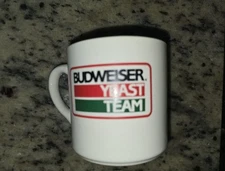 Rare Vintage Budweiser Mug Anheuser Busch Employee Cup Made In USA  70' Or 80's 