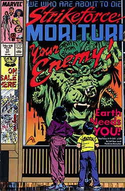 Strikeforce: Morituri #11 FN; Marvel | We Who Are About To Die - w/Bag+Board