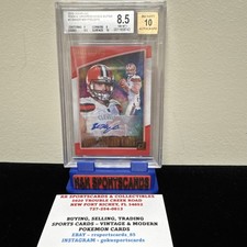 2018 Donruss Rookie Gridiron King Auto #3 Baker Mayfield BGS 8.5  #1/10 POP 1