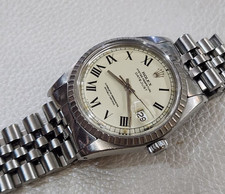 1976 Rolex Datejust 36 ref. 1603 Cream Buckley Dial Automatic Vintage Steel