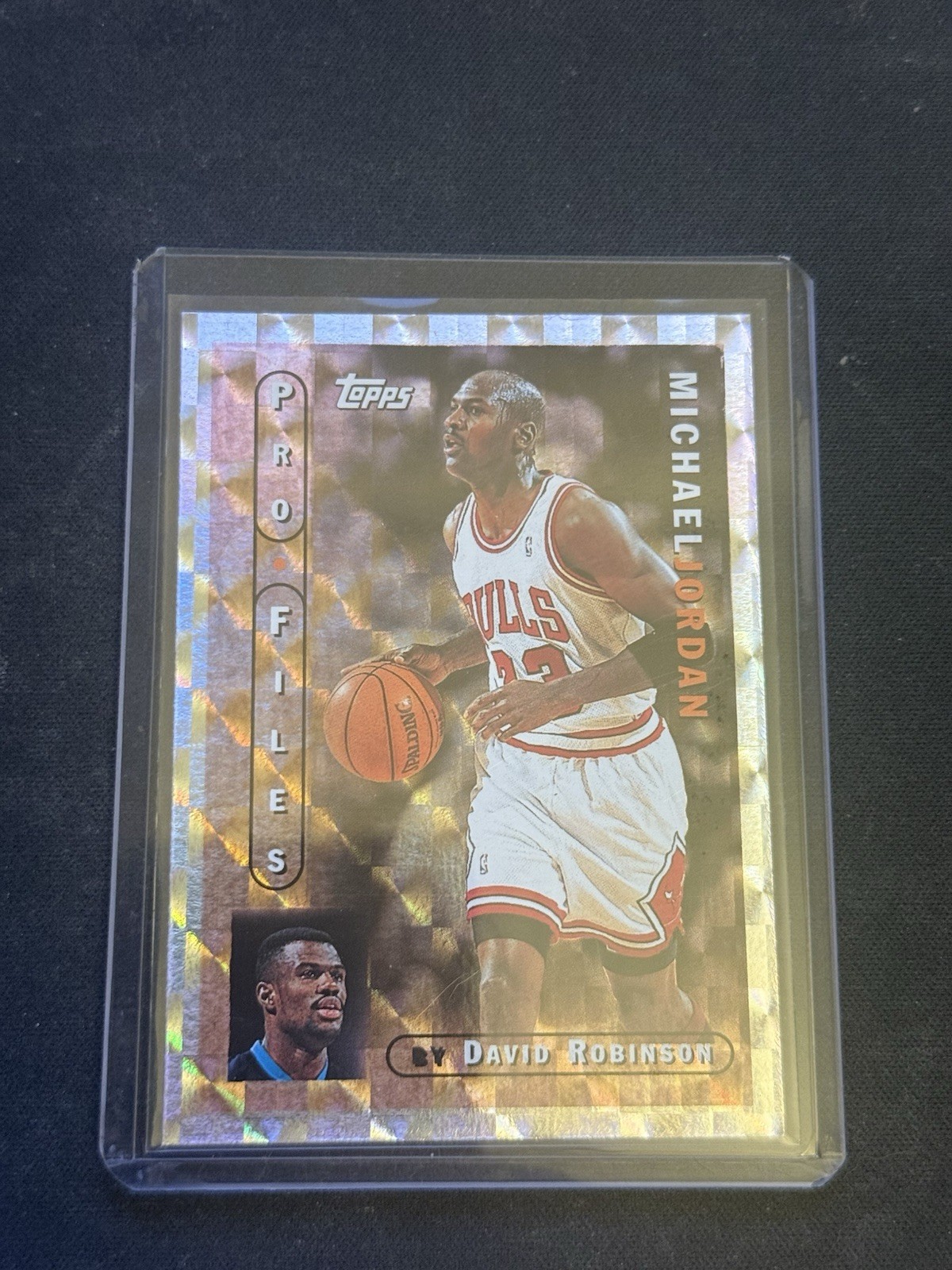 1996 Topps Chrome - Profiles Michael Jordan #PF-3