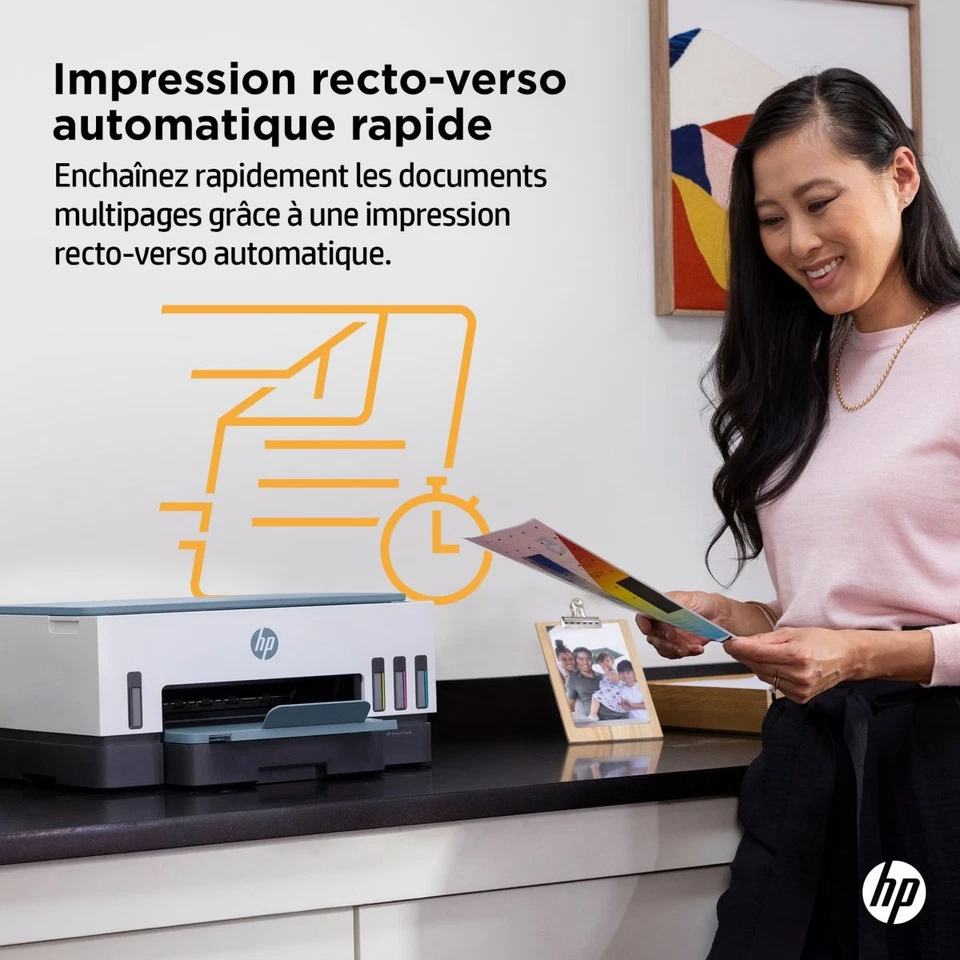 Imprimante jet d'encre HP Smart Tank Plus 7006 - Photo 3/4