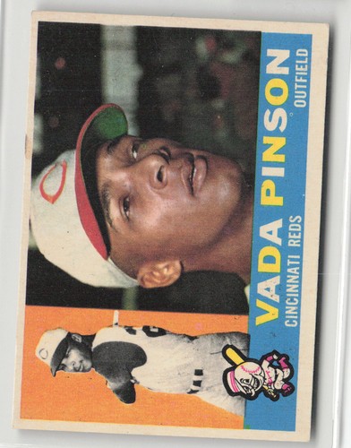 Vada Pinson #176 1960 Topps card