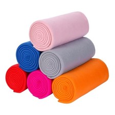 Fleece Throw Blanket Blankets for Couch Pack of 6 - 50 x 60 inch Multicolor 4