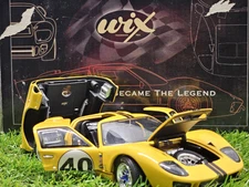 Vintage Wix 1966 Ford GT40 Mark II 7litre/427 40th Ann. 1:24 Scale Die Cast Car