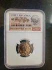 1938D BUFFALO NICKEL - MS66 PCGS - VERY NICE TYPE COIN