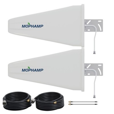 MIMO 2x2 Log Periodic External Antenna 15dBi High Gain for 4G LTE 5G Routers,...