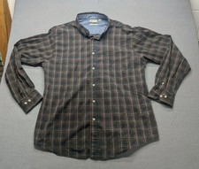 Haggar Mens Dress Shirt Collared Button Down Stretch Easy 2XL