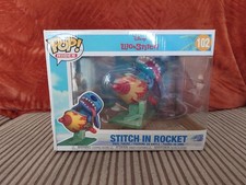 Image of Funko Pop Rides Disney Lilo & Stitch - Stitch In Rocket #102 (Please Read)