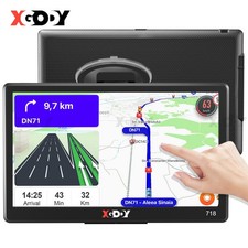 Upgrade XGODY 718 SAT NAV GPS 7 inch UK & EU Australia Free Lifetime Map 16G FM
