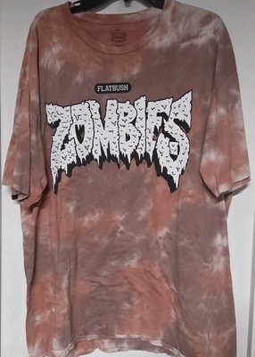 Flatbush Zombies Dyed & Rose Again Tie Dye T-Shirt Men XL Hip Hop Rap Brooklyn