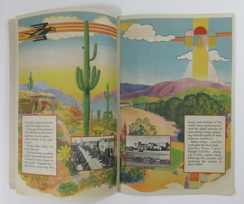 California Arizona Desert Travel Brochure Southwest Rock Island Railroad 1931 - 第 4/9 張圖片