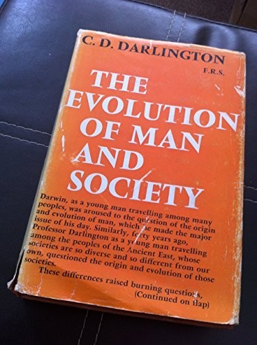 Evolution of Man and Society by Darlington, Cyril Dean Hardback Book The FastFREE US DELIVERY | ISBN: 0045750114 | Quality Books