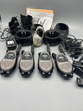 Motorola Talkabout T5550 Walkie-Talkies Radio Lot Accessories 5 Mile Radius READ