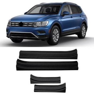 Door Sill Trim Step Protector Scuff Plate 4PCS for Volkswagen Tiguan 2016-2022