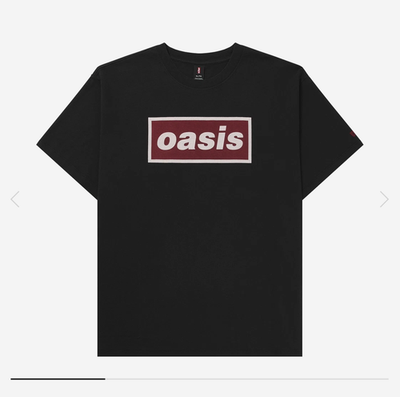 希少サイズ　LEVI'S x OASIS　DECA LOGO Tシャツ 黒　L Levi's x Oasis Deca Logo T-Shirt Black (XS-L) | eBay