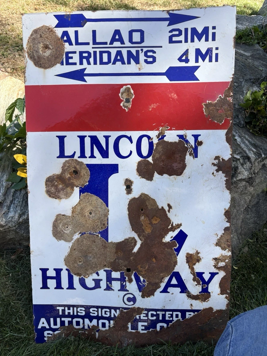 1900 Year Collectible Transportation Signs for sale | eBay