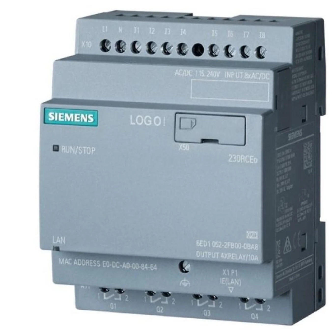 Siemens 6ED1052-2FB08-0BA2 Module de commande 115 V/DC, 230 V/DC, 115 V/AC, 230 V/AC - Image 4