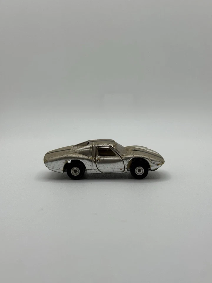 Caja de cigarros vintage Aurora cromada Porsche 904 #6112 Foto 4 de 4