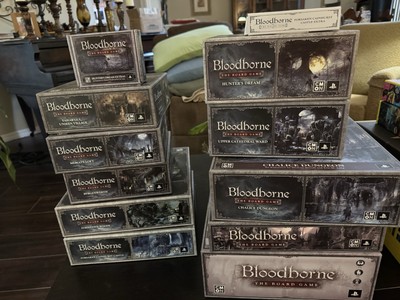 Bloodborne The Board Game FULL MOON ALL IN KICKSTARTER PLEDGE Sony Boardgame
