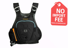 Stohlquist Edge PFD Black USCG Type III Low Profile Sailing Life Jacket