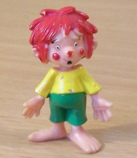 Ü Ei Altfiguren Der kleine Kobold Pumuckl D 1985 Unschuldiger Original RAR