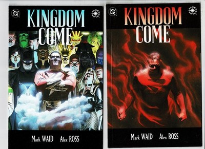 Kingdom Come 3 + 4 (DC 1988) of 4, softcover, greatest Elseworlds tale ever told