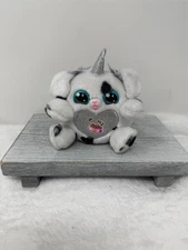 Black & White RAINBOWCORNS 3" Plush Stuffed Toy by Zuru