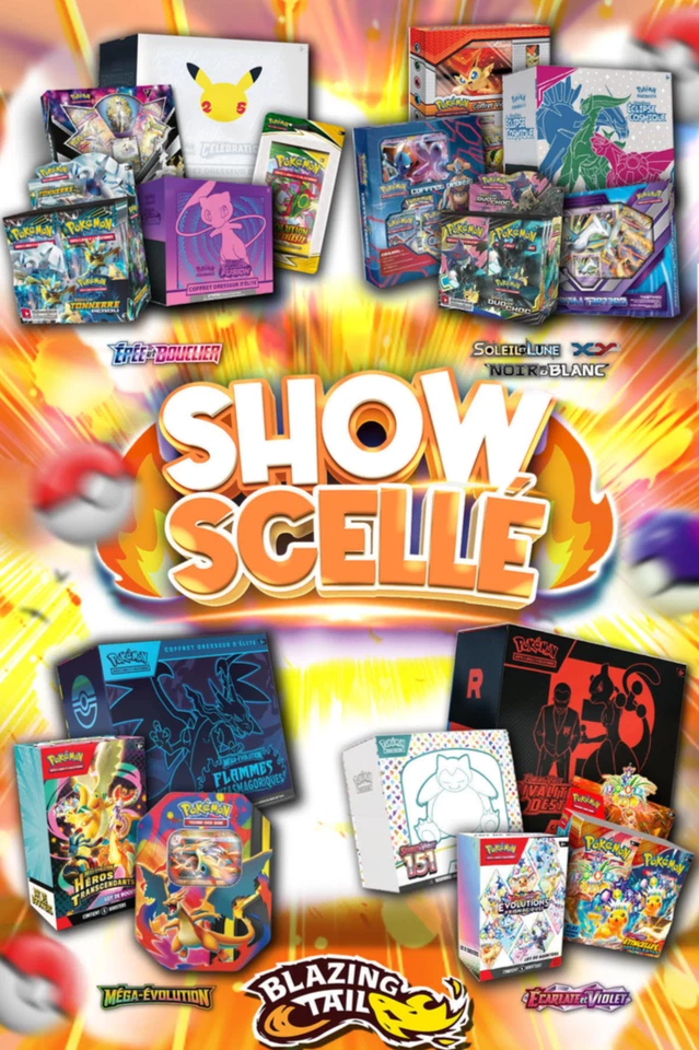 MEGA SHOW SCELLE - 1€ PRIX DE DEPART