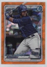 2020 Bowman Chrome Sapphire Edition Orange 7/75 Ronaldo Hernandez #BCP-12 b8r