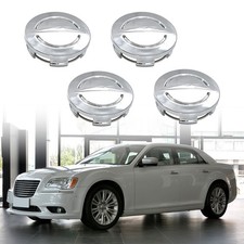 4pcs 1lb74trmab For 2011-2023 Chrysler 300 Pacifica Wheel Center Caps Silver Us