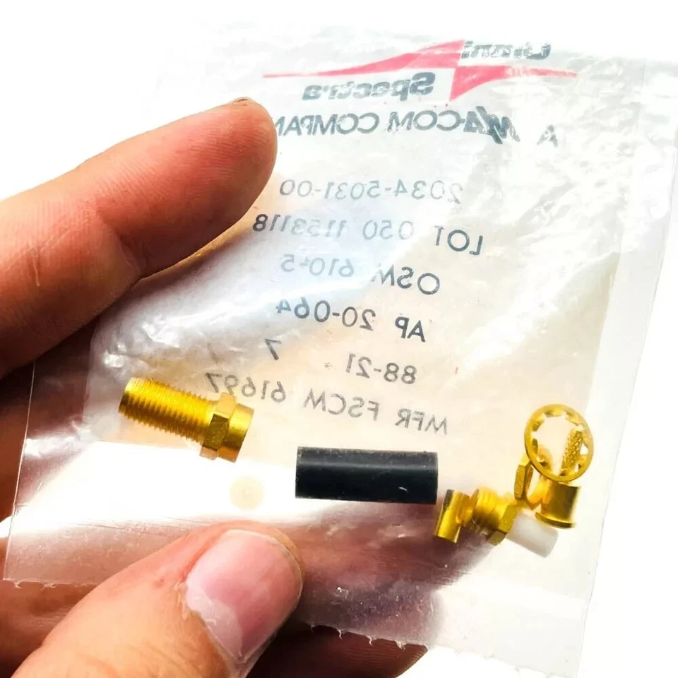 Omni Spectra 2034-5031-00 RF Coaxial Connector Panel Mount Jack Bulkhead - Image 4 of 4