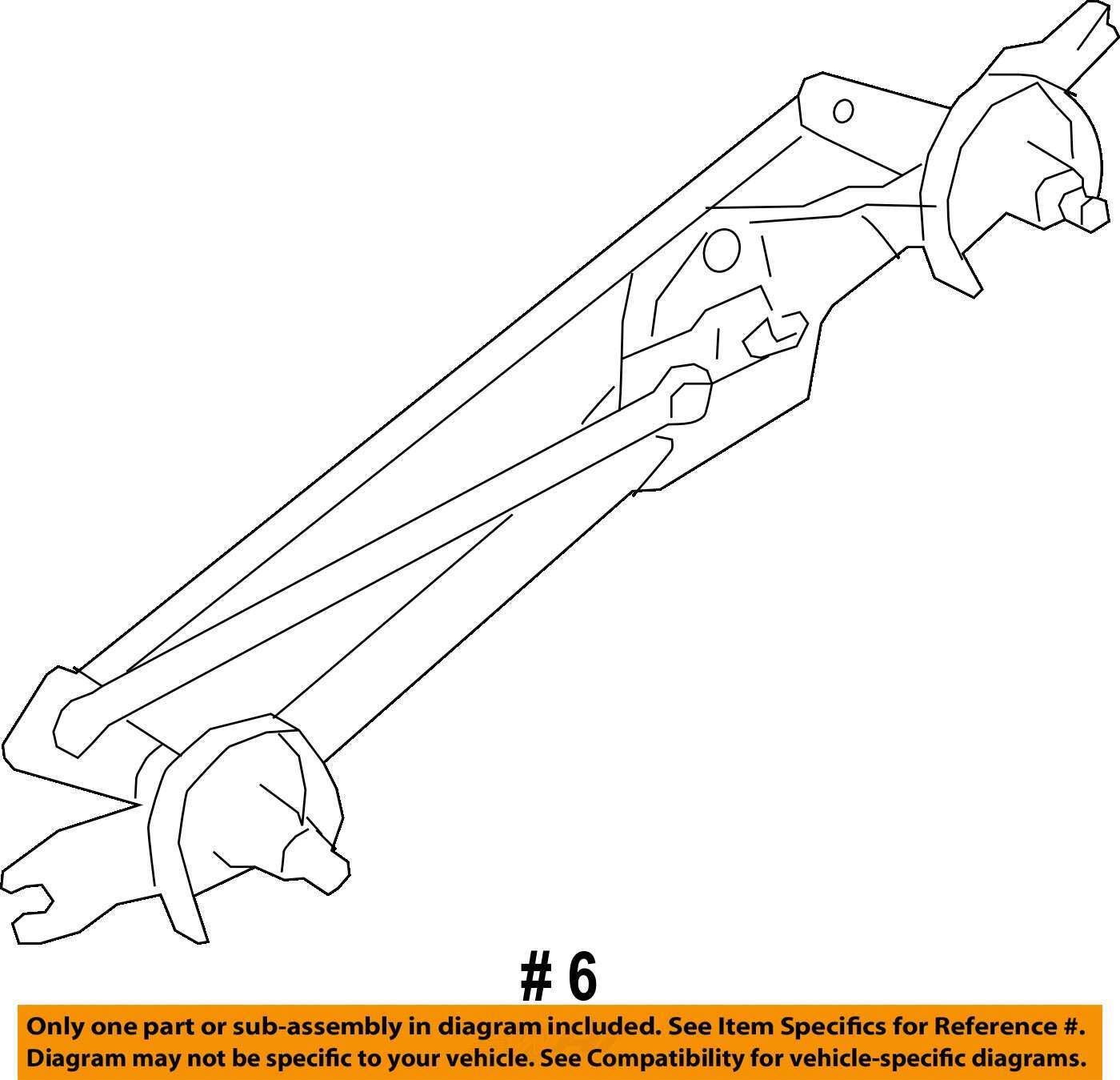 Used Windshield Wiper Linkage fits 2017 Subaru Legacy Grade A eBay