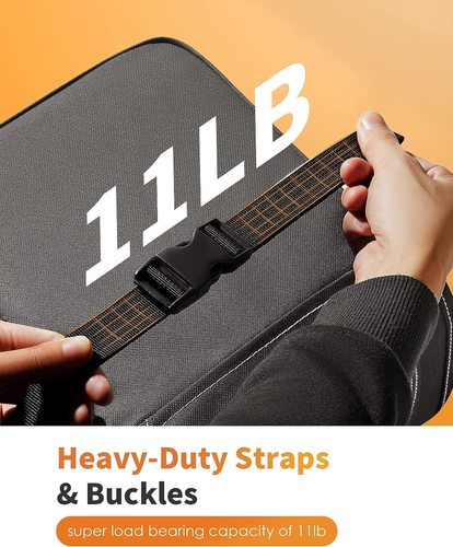 Car Trash Can with Lid and Storage Pockets - 100% Leak-Proof Organizer, Waterpro - Picture 5 of 12