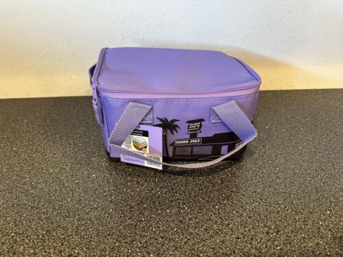 Trader Joe’s Mini Insulated Bag Great For Outdoors PURPLE NWT