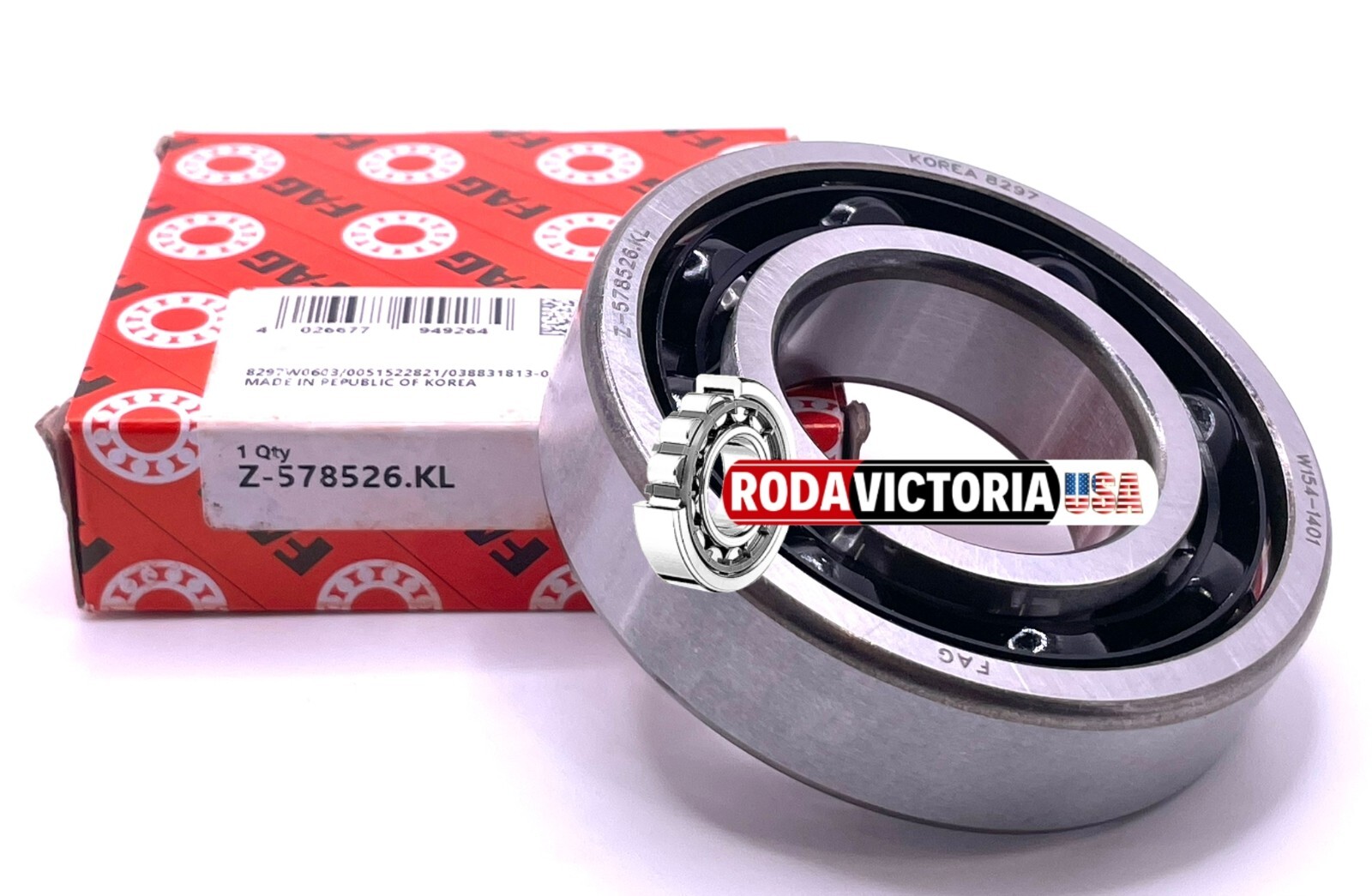 578526 FAG New Single Row Ball Bearing MD723159 6207-R3 35X72X18.3 