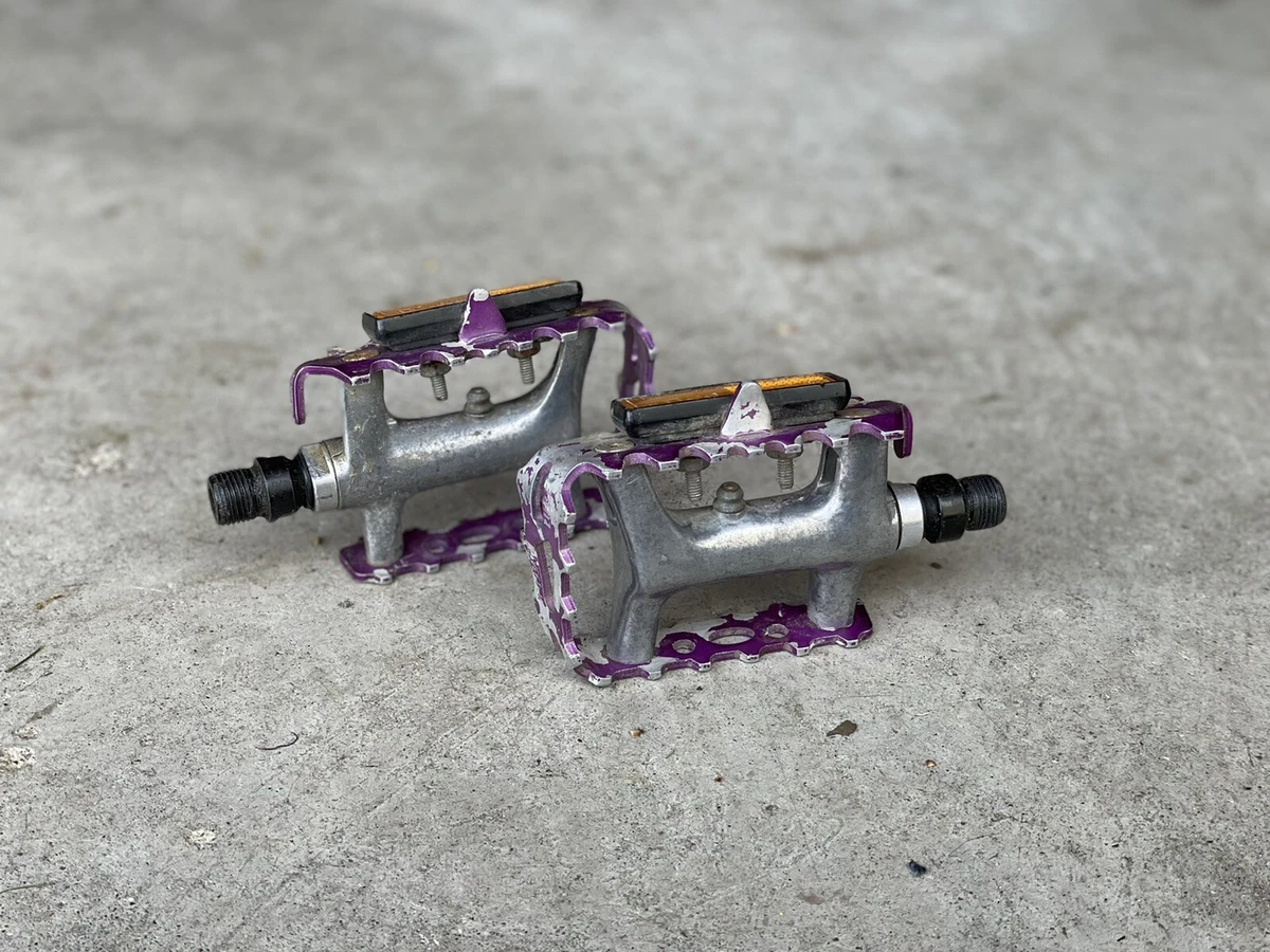 Purple pedals best sale mtb
