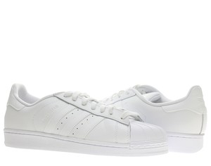 Adidas Originals Men'S Superstar Foundation Lifestyle Basketball Shoe,White/Running White/White,10 M Us (888168516553)