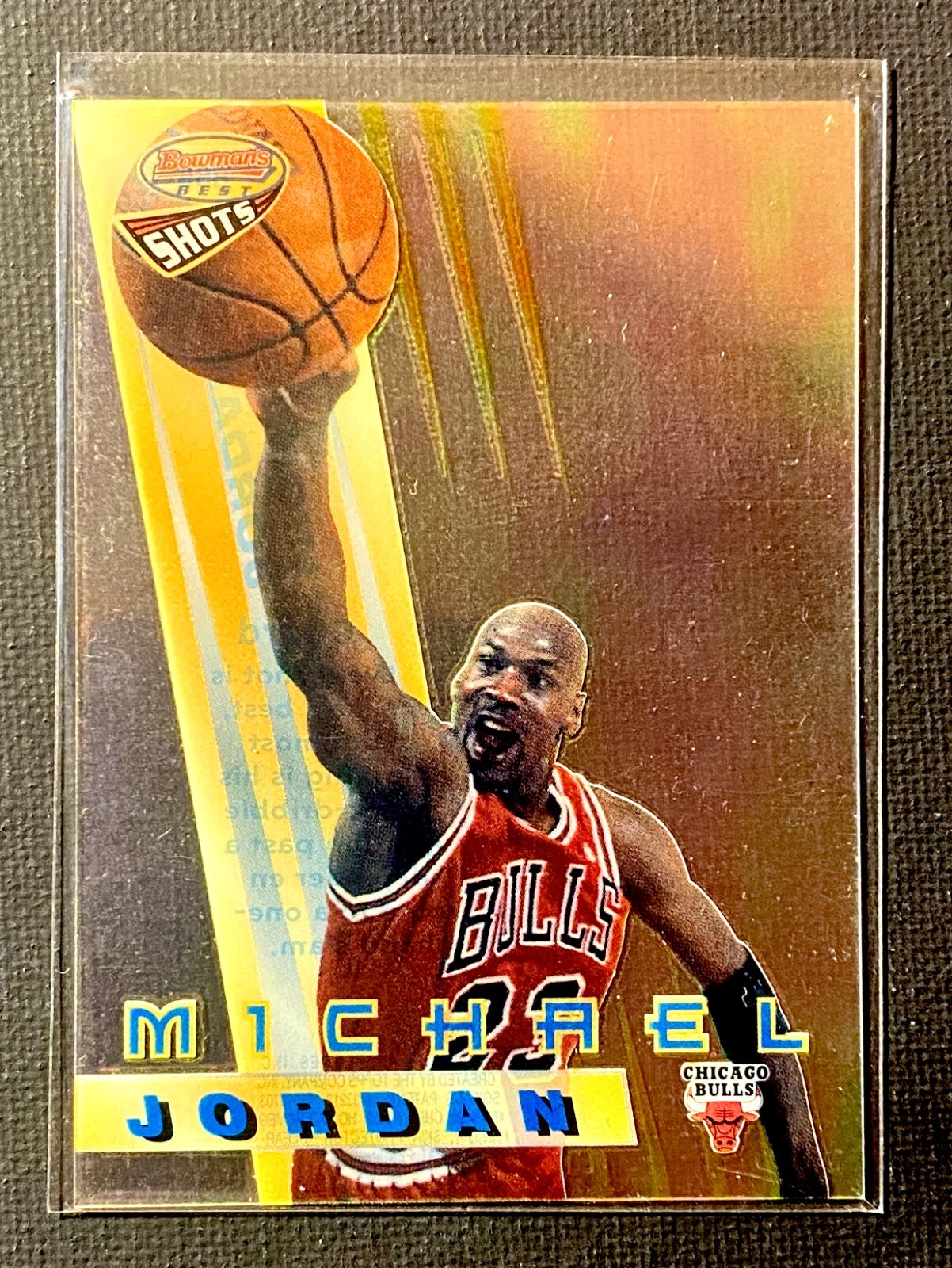 Michael Jordan 1996 Bowman's Best #BS6 Shots Price Guide Michael Jordan 1996 Bowman's Best #BS6 Shots Price Guide